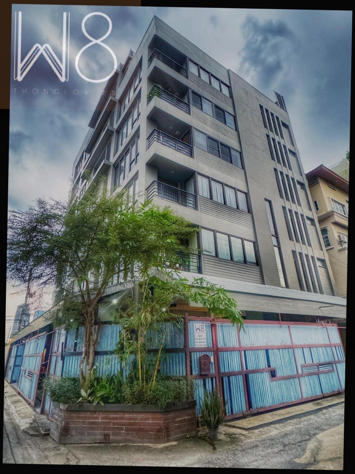 W8 Condo, Luxe 2 Bedroom Private Floor, Best Hip Central Bangkok Area, 5 Mins From Thonglo Bts Station Exterior foto